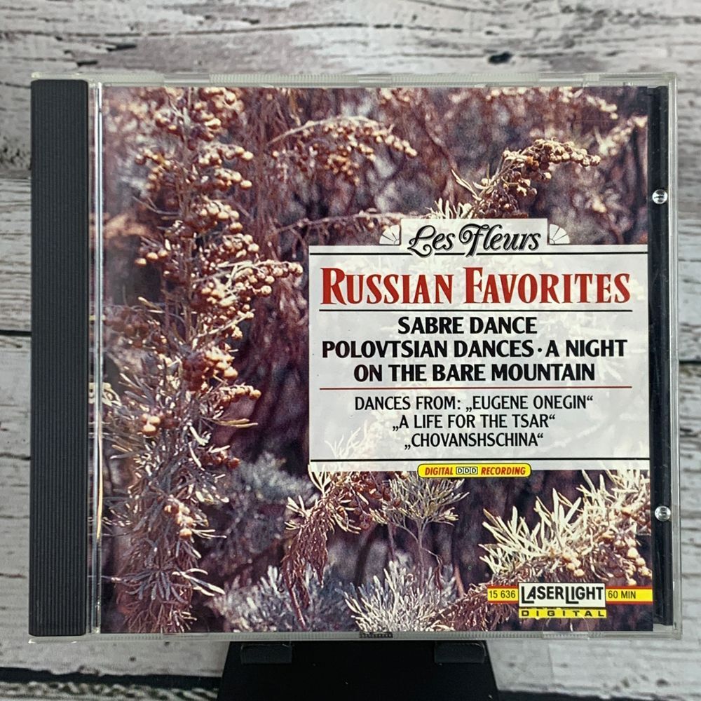 Russian Orchestral Favorites - Mussorgsky Tchaikovsky Stravinsky [CD‎ 1990]
